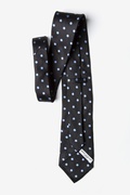 Blue Polka Dot Black Tie Photo (1)