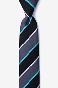 Bride Black Skinny Tie Photo (0)