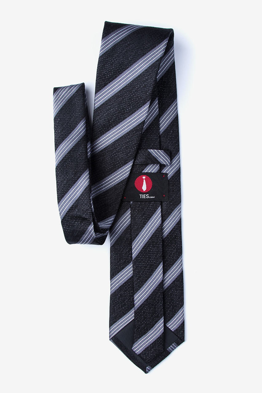 Black Silk Bronsa Extra Long Tie | Ties.com