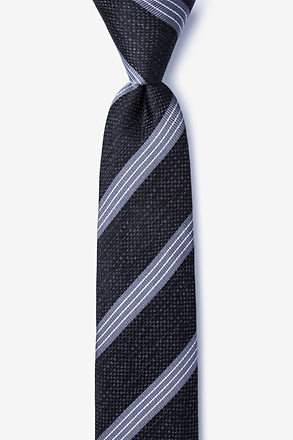 _Bronsa Black Skinny Tie_