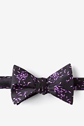 C.Difficile Black Self-Tie Bow Tie Photo (0)