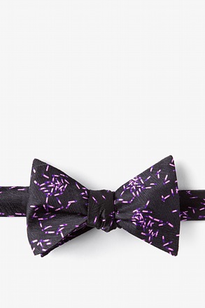 _C.Difficile Black Self-Tie Bow Tie_