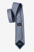 Checked Plaid Black Extra Long Tie Photo (1)