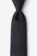 Clavering Black Extra Long Tie Photo (0)