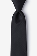 Dominica Black Extra Long Tie Photo (0)