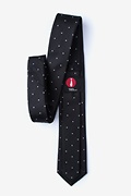 Griffin Black Skinny Tie Photo (1)