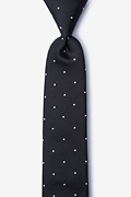 Griffin Black Skinny Tie Photo (0)