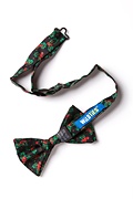 Holly Black Pre-Tied Bow Tie Photo (1)