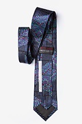 Human Genome Black Extra Long Tie Photo (1)