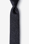 Iceland Black Skinny Tie Photo (0)