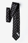 Ivory Polka Dot Black Tie Photo (1)