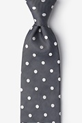 Ivory Polka Dot Black Tie Photo (0)