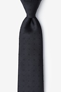 Kangaroo Black Extra Long Tie Photo (0)