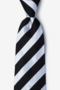 Legale Black Extra Long Tie Photo (0)