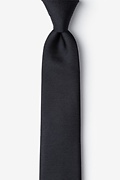 Lombok Black Skinny Tie Photo (0)