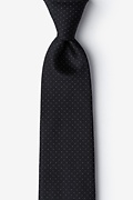 Long Island Black Extra Long Tie Photo (0)