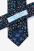 Lookin' Sharp Black Skinny Tie Photo (2)