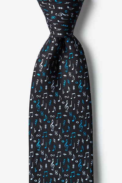 Black Silk Lookin' Sharp Tie