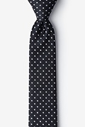 Misool Black Skinny Tie Photo (0)