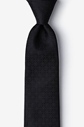 Panay Black Extra Long Tie Photo (0)