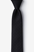 Panay Black Skinny Tie Photo (0)