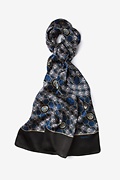 Polio Plus Black Oblong Scarf Photo (1)