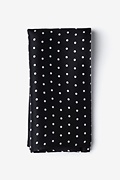 Polka Dot Black Pocket Square Photo (0)