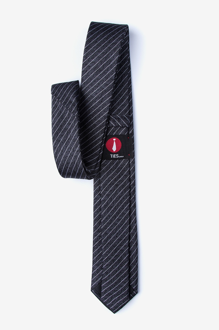 Robe Black Skinny Tie Photo (1)