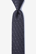 Salt Black Skinny Tie Photo (0)