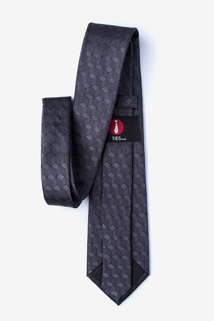 Black Silk Salt Tie | Ties.com