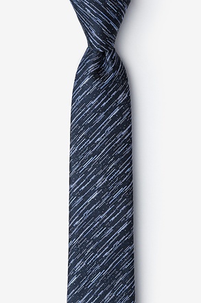 Sri Lanka Black Skinny Tie