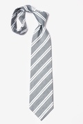 Stanford Black Extra Long Tie Photo (3)