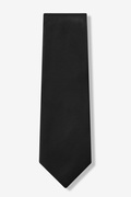 The Essential Black Extra Long Tie Photo (1)