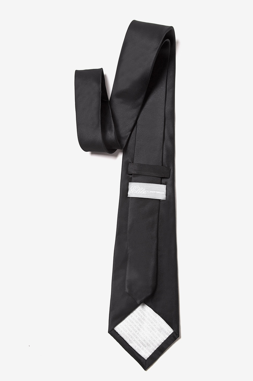 The Essential Black Extra Long Tie Photo (2)