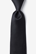 The Essential Black Extra Long Tie Photo (0)