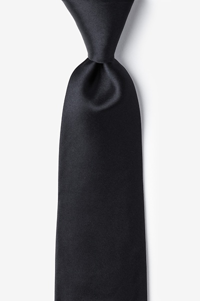 Image of Black Silk The Essential Black Tie