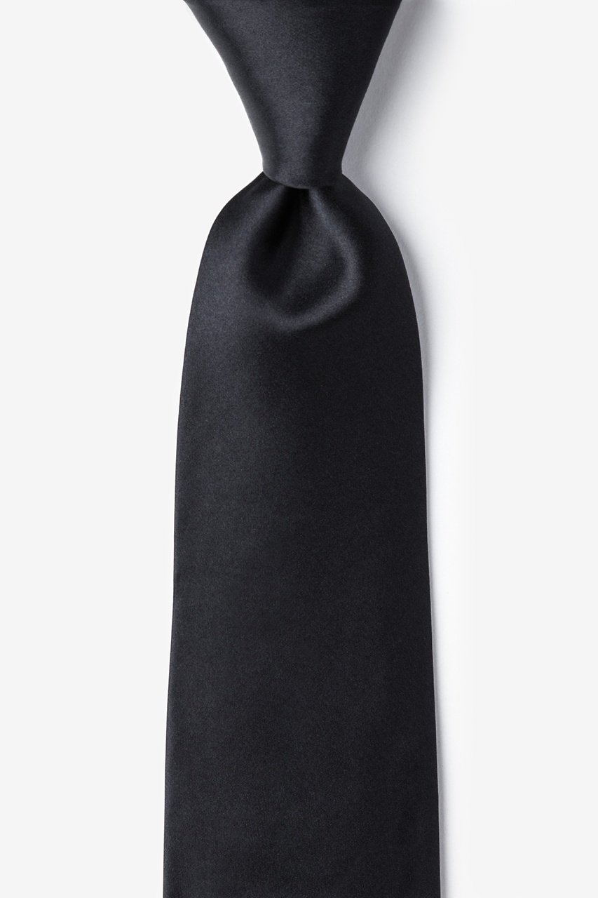 Black Men Formal Necktie