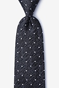 Tully Black Extra Long Tie Photo (0)