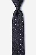 Tully Black Skinny Tie Photo (0)