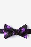 Vaccine Black Self-Tie Bow Tie