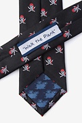 Walk the Plank Black Skinny Tie Photo (2)