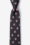 Walk the Plank Black Skinny Tie Photo (0)