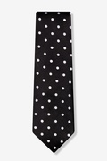 White Polka Dot Black Tie Photo (0)