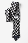 Black Brussels Plaid Tie Photo (2)