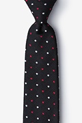 Black Hamburg Polka Dots Tie Photo (0)