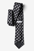 Black Hanover Check Tie Photo (2)