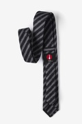 Winslow Black Skinny Tie Photo (1)