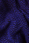 Blue Seattle Striped Knit Scarf Photo (1)