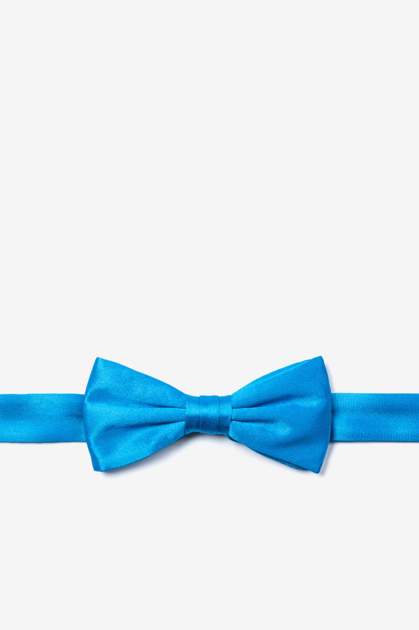 Blue Aster Bow Tie For Boys Photo (0)