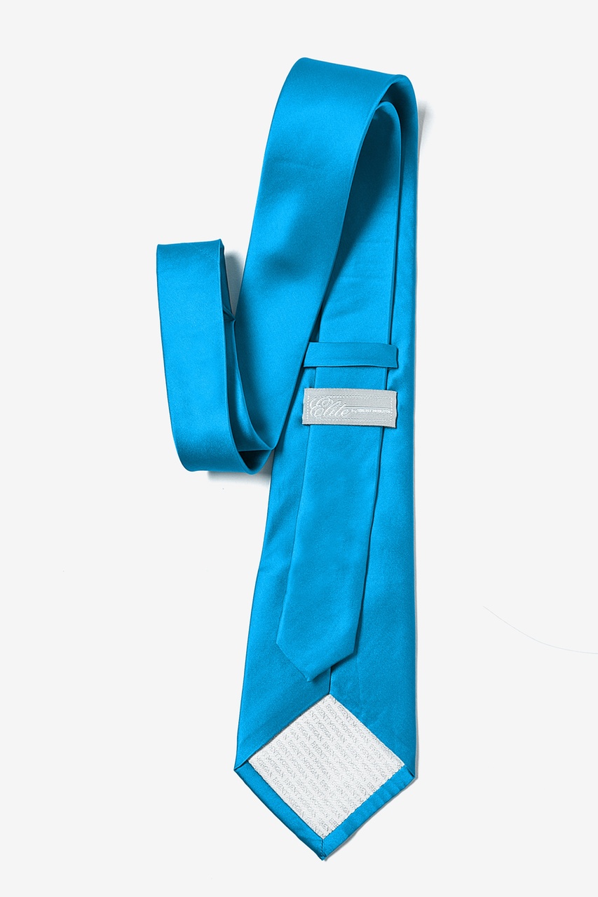 Blue Aster Extra Long Tie Photo (2)
